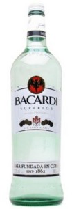 Bacardi Carta Blanca Superior White Rum 3,0  37,5% pdd.