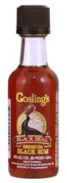 Goslings Black Seal Rum mini 1 KARTON (10 * 0,05)  40% PET