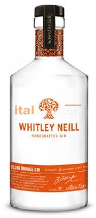 Whitley Neill Blood Orange (Vérnarancs) Gin 1,0  43%