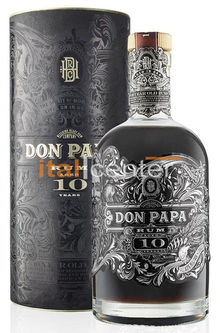 Don Papa rum 10 years 43% dd.